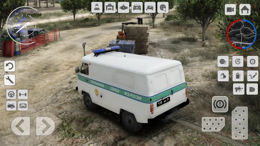 UAZ Loaf: Special vehicle 4x4  [МОД Много монет] Screenshot 4