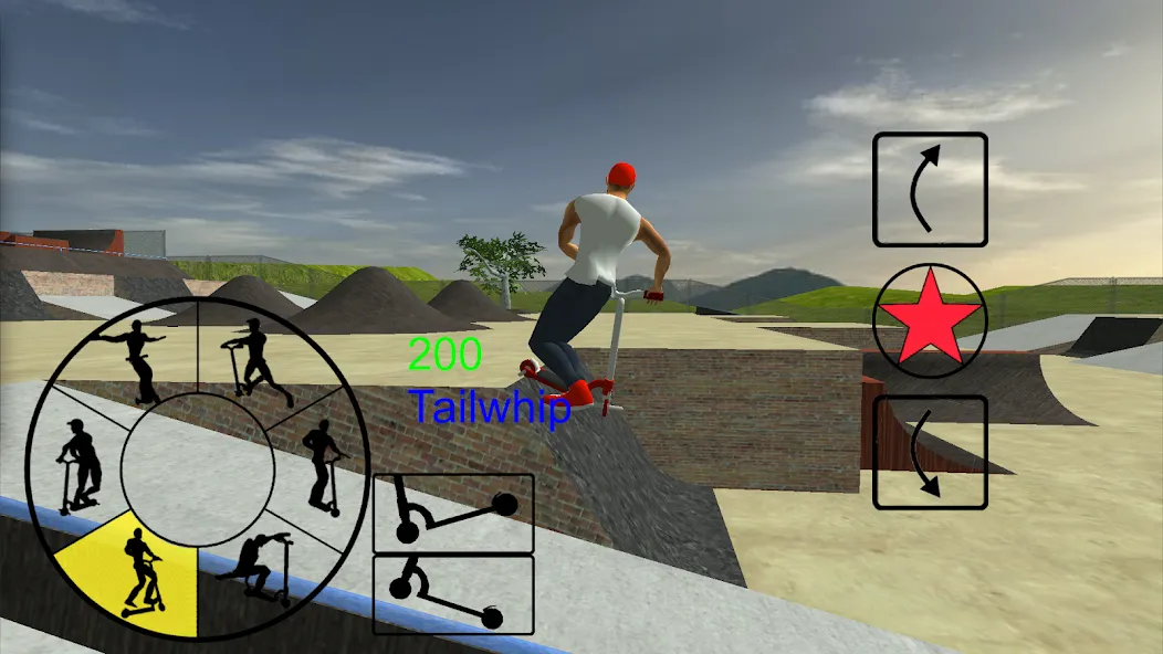 Scooter Freestyle Extreme 3D (Скутер Фристайл Экстрим 3D)  [МОД Бесконечные монеты] Screenshot 1