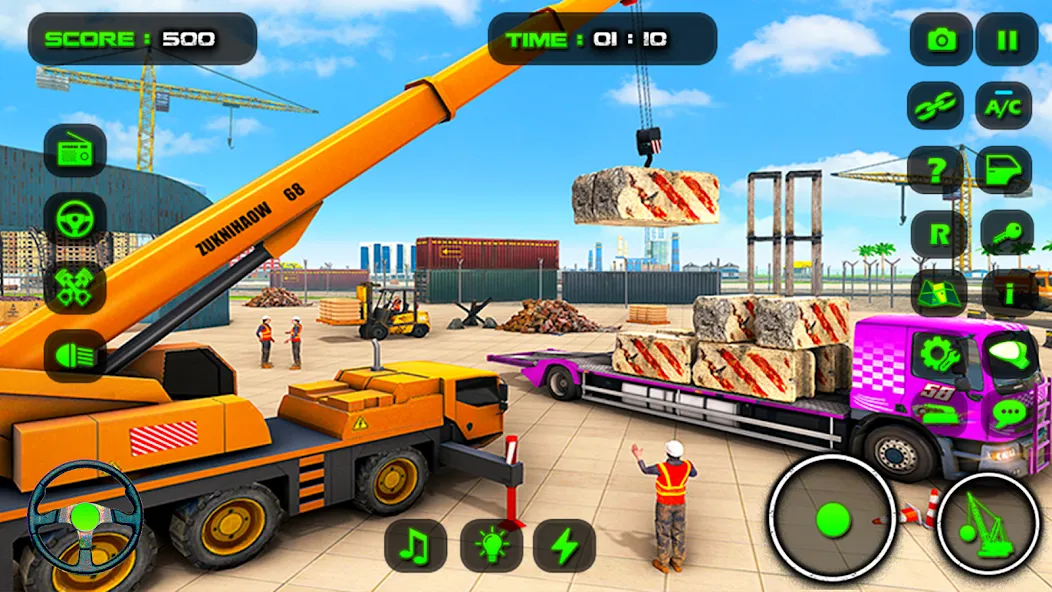 City Construction: Sand Games  [МОД Бесконечные монеты] Screenshot 4