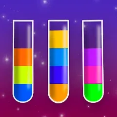 Скачать взломанную Water Sort Puzzle Color Game  [МОД Бесконечные деньги] - последняя версия apk на Андроид