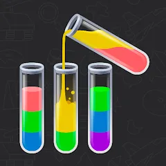 Взлом Water Sort Puzzle - Sort Color  [МОД Unlocked] - последняя версия apk на Андроид