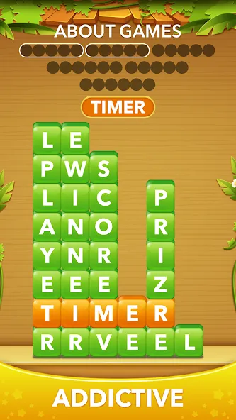 Word Heaps -Connect Stack Word  [МОД Unlocked] Screenshot 4
