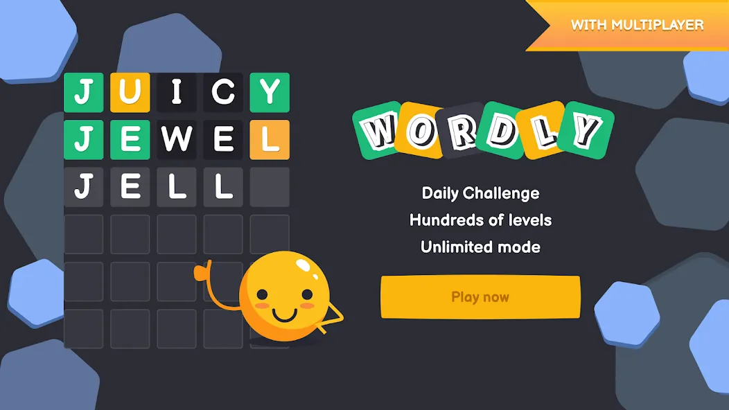 Wordly - unlimited word game (Вордли)  [МОД Бесконечные монеты] Screenshot 1